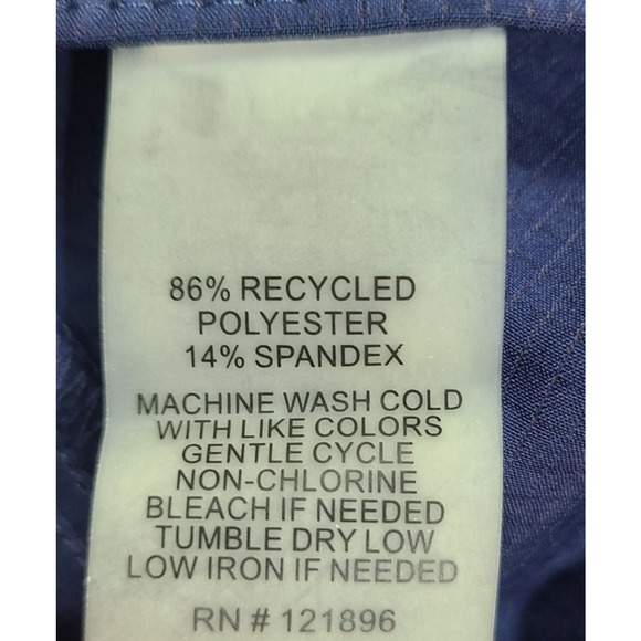 Title Nine Aero Tech Pants Women's XL Navy Blue Elastic Waist Outdoor Gorpcore - Picture 6 of 6